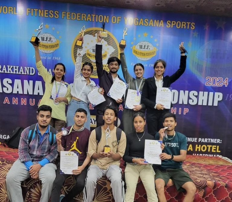उत्तराखंड स्पोर्ट्स चैंपियनशिप में स्पर्श हिमालय विश्वविद्यालय ने जीते 9 पदक