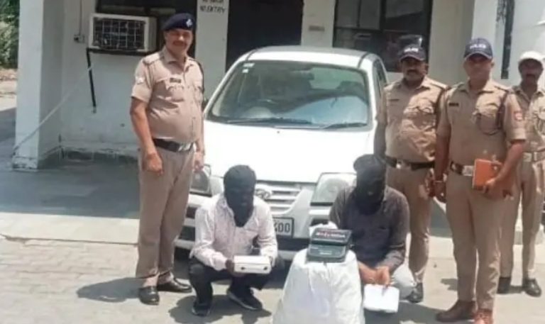 11 किलो अवैध गांजे के साथ दो तस्कर गिरफ्तार