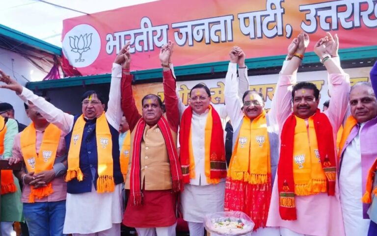 धामी का बड़ा बयान :  गंगोत्री से गंगासागर तक भगवामय हुआ भारत