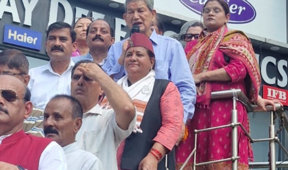 अंबेडकर-बडोनी को नमन कर हरदा ने भाजपा पर साधा निशाना
