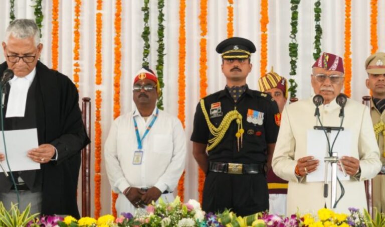 डॉ. बिसेन ने संभाली उत्तराखंड के राज्यपाल की कमान